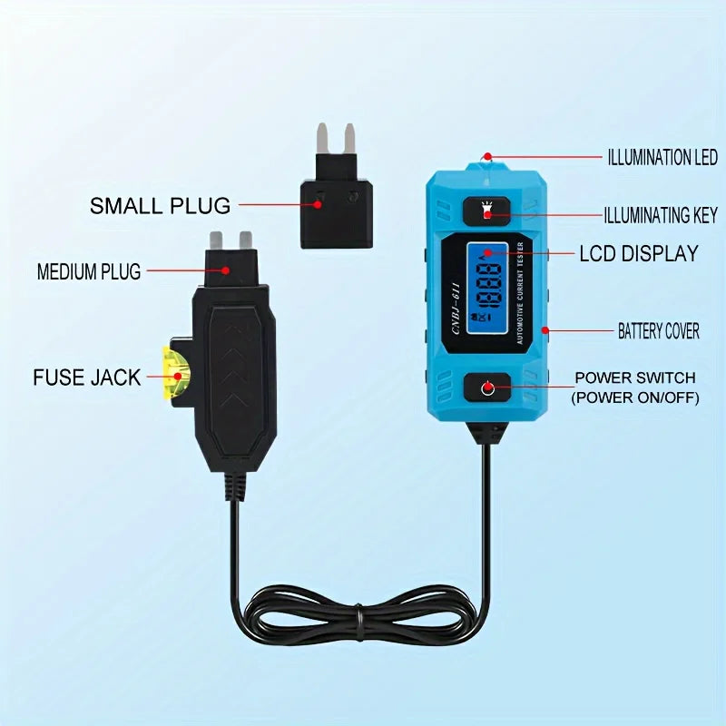 Car Circuit Tester 12V Automotive Current Detector
