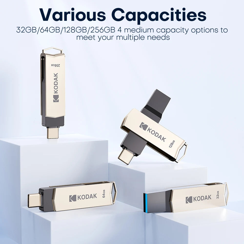 Mini Pen Drive USB 3.1 Type C High Speed Memory - 8TB